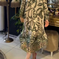 🥰49% Rabatt💃Lockeres und elegantes bedrucktes Kleid