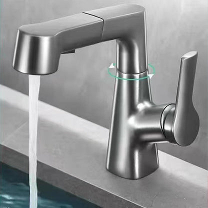 🔥Hot Sale🔥 1 Hole Bathroom Faucet with Pull out Sprayer ✈️Free Shipping